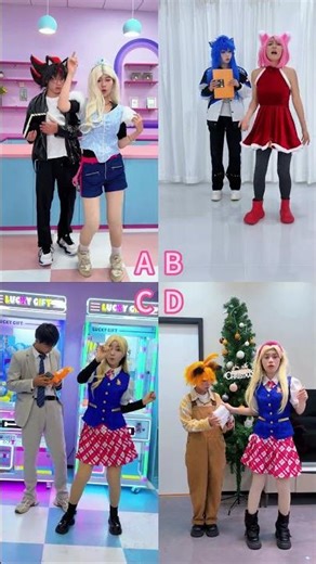 Four grid light and shadow