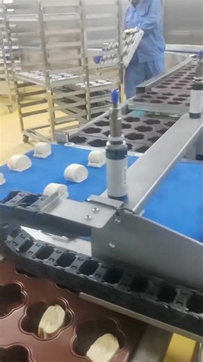 puff line #bakerymachines #bakeryequipment #breadfactory #industrybakery #croissant