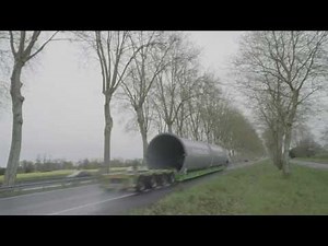 Les premiers éléments d'Hyperloop, le train du futur, sont arrivés à Toulouse