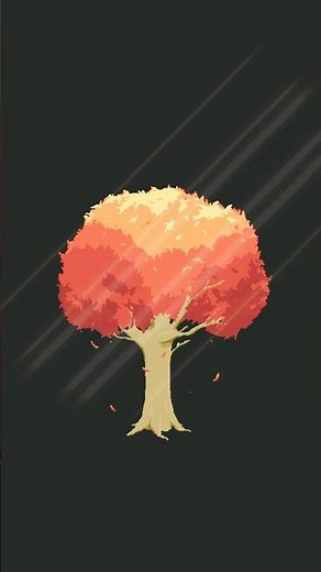 Cozy Autumn Tree | Pixel Art in Motion