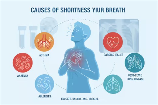 Shortness of Breath — Causes, Symptoms and Blood Tests in Pune