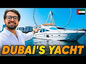 2 Hour Dubai Luxury Yacht Tour | Dubai Marina Cruise, Bluewater Island, Ain Dubai & Palm Jumeirah |