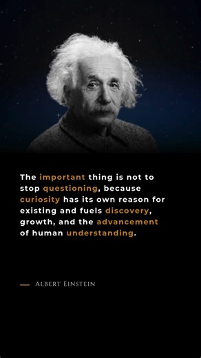 Albert Einstein on Curiosity | The Key to Discovery