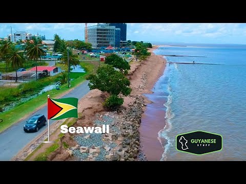 Georgetown Guyana Seawall/Beach