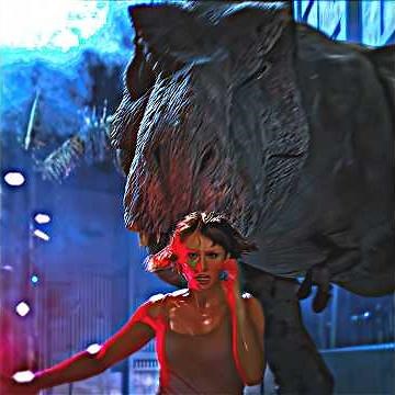 "Blue Best Unexpected Entry" ☠️🔥| Jurasic World Edit |Song : Fragment (super slowed)#shorts#edit