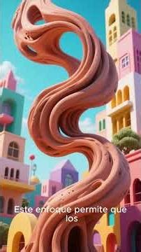 Arquitectura IA Geometrías no euclidianas #inteligenciaartificial #arquitectura