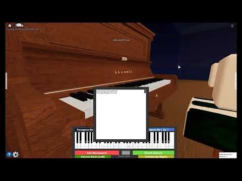 Roblox piano sheets "Katyusha"