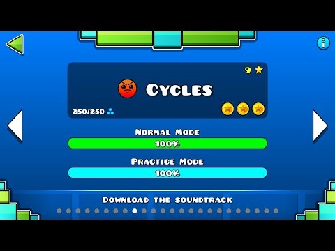 Geometry Dash - Cycles Full All Coins