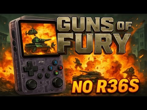 Guns of Fury, a Nintendo Switch and PC game on R36s.