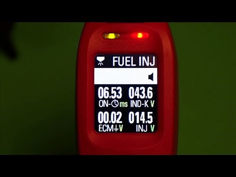Fuel Injector Testing with Power Probe IV