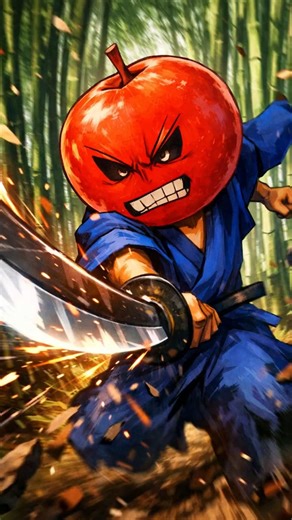 Fruit Samurai Stop Motion Week 9 #stopmotion #fortnite #gaming #bts