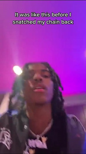 had 2 snatch my chain back 😶‍🌫️ @themagiccc #had2 #rap #raptok #rapper #lildarius #magic #yafav1magic #babymagic