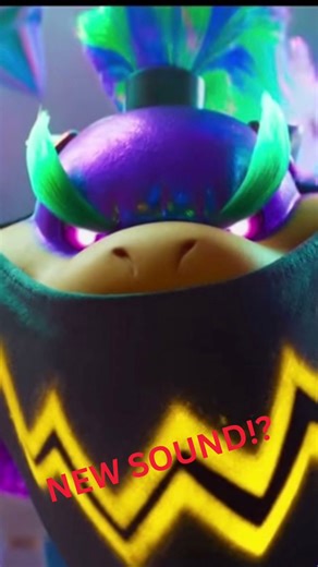 “I’m Bowser Jr.” - NEW SOUND For Edit #mustwatch #newsound #mariomovie #mariogalaxy #bowserjr 