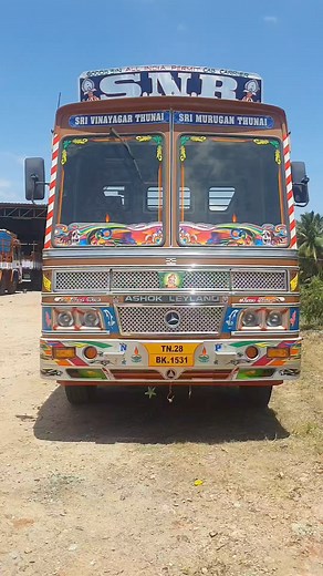 Triple Axle Tractor Trailer Jeep for sale Ashok Leyland 4019 - 2018 BS4 #trucks #40feet #containershipping #logistics | JM Auto Consulting