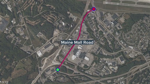 Maine Mall road closed Wednesday night, resulting in expected delays