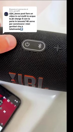 Rispondi a @bmw_gang00 #JBL #charge5 #waterproof #bassboosted #fypシ #fyp