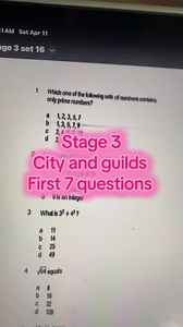 #cityandguilds #stage3 #maths #fyp #acemaths