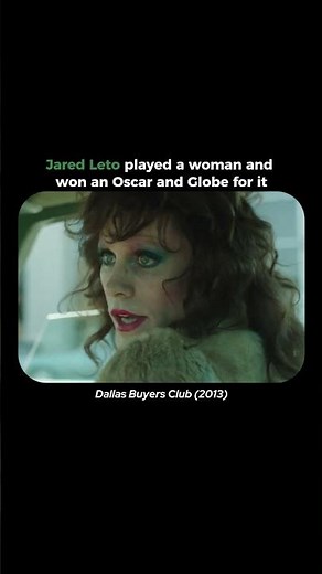 Jared Leto Most Shocking Transformation #oscars #movies #jaredleto