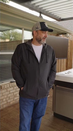 How a Hot tub install completely changed this man's backyard for the better