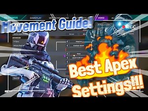 Best Apex Legends Settings and Keybinds | How to Tapstrafe | Movement Guide