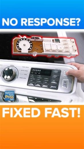 Washer Buttons Not Working? Sub Control Board Fix