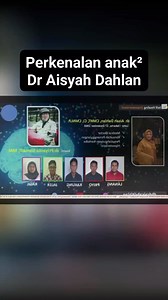 133K views · 1.6K reactions | Part 6 Nah ini masih sesi pengenalan kata ibunya dengan seluruh anak-anak Dr Aisyah Dahlan beserta keluarga beliau nanti setelah ini baru kita masuk ke pembelajarannya Oke bunda semua #DrAisyahDahlan #OrangTuaBahagia #MamaMuda #SuamiIstri #SaMaWa | Dr. Aisyah Dahlan | Facebook