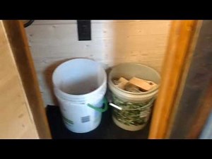 Glacier fish house with wood stove