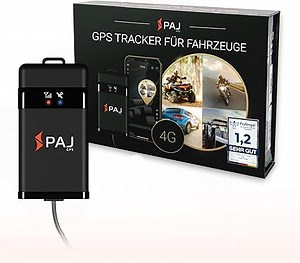 4G Motorrad und Fahrzeug GPS Tracker, Vehicle Finder 2.0 von PAJ GPS, Direktanschluss 9-75 V, Live-Ortung per App, 365 Tage Streckenspeicher, Alarmmeldungen direkt auf Ihr Handy