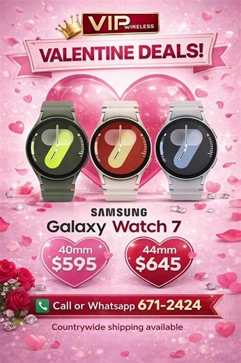 Upgrade your Valentine at VIP Wireless! 📱💞 Best deals of the season. ​ #VIPWireless #ValentinesDay #PhoneDeals #TechGifts #Sale