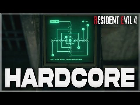 All 3 Computer Power Puzzle Guide (Island) Hardcore Difficulty - Resident Evil 4 Remake
