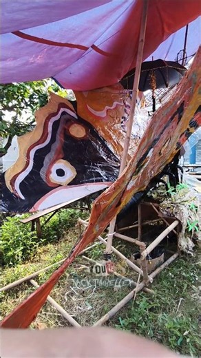 Butterfly Ogoh-Ogoh before the Parade