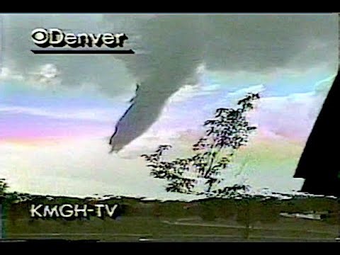 June 15, 1988 Denver, Colorado Tornado News Coverage