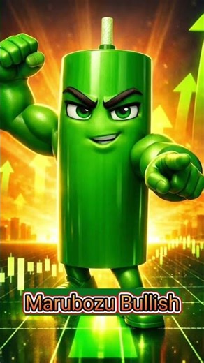 Candlestick Marubozu Bullish AI video #BullishCandle #CandlestickPatterns #BullishSignal