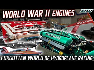 Forgotten World of Hydroplane Racing: Wartime Engines Second Life! (Hydroplane Raceboat Museum)