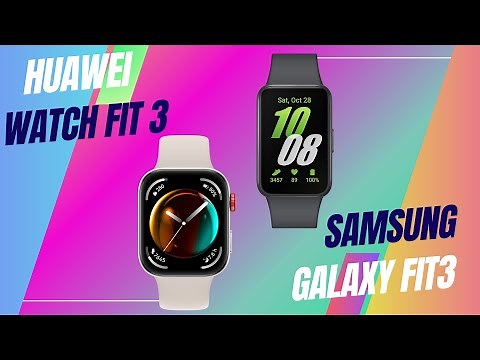 Huawei Watch Fit 3 Vs Samsung Galaxy Fit3 🔥 Full Compare & Specs