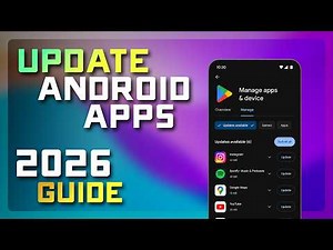 How to Update Apps on Android 📱 Update All Apps in the Google Play Store - 2026 Guide
