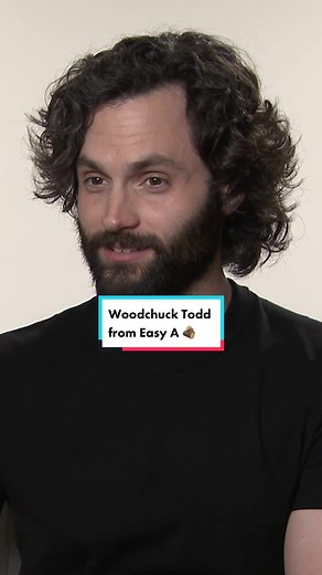 Penn Badgley’s Woodchuck Todd noise in Easy A explained 😂🪵 #pennbadgley #easya #woodchucktodd #fyp