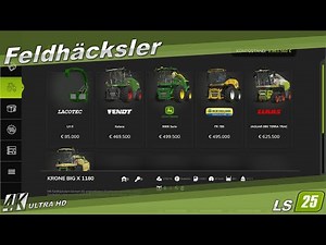 LS25 / FS25 🚜 - Häckseltechnik - Feldhäcksler - 4K