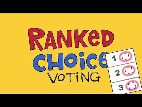Ranked Choice Voting!?! Here's How it Works