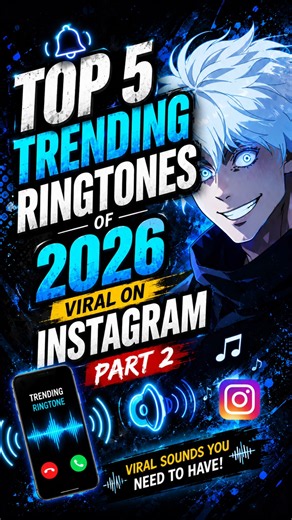 Top 5 Viral Ringtones 2026 📱🔥 (Part 2) #ringintone #anime #viral #edit