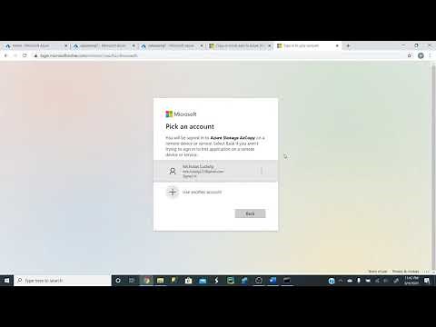 Setup AzCopy to Upload Local Files to Azure