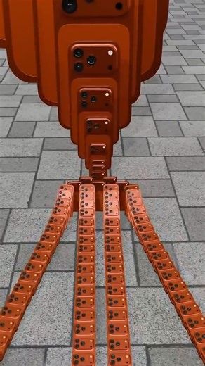 This iPhone Domino Effect is too Perfect 🔥