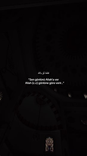 Gönlünü Allah'a Ver: Manevi Rehberlik