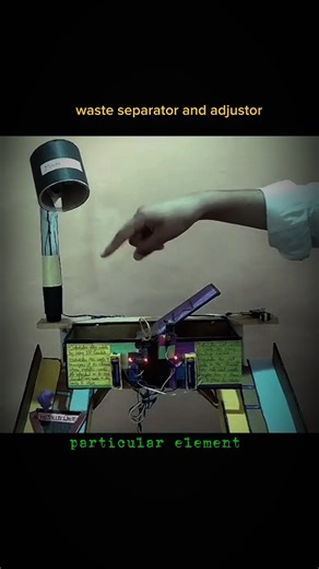 I made a DIY waste separator and adjustor... #shorts #science