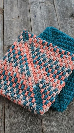 Easy Double Thick Cotton Potholder Crochet Pattern even moss #crochet #crochetpattern