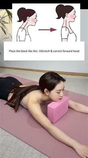 3 Levels of Neck Correction Using a Block at Home – Beginner to Advanced