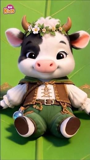 Chú Bò Con Đi Ăn Cỏ Non - Bài Hát Chú Bò Con Vui Nhộn #nhacthieunhi #chubocon #thieunhi