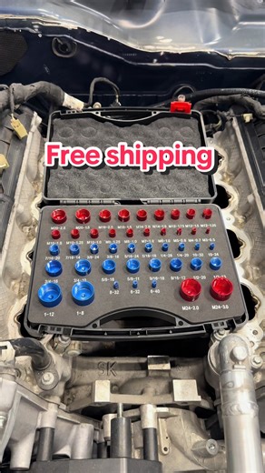 44-Piece Nut & Bolt Thread Checker for DIY Projects