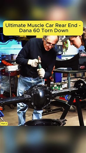 Dana 60 Rear End Tear-Down P2#cars #engine #rebuild #engineering #fyp