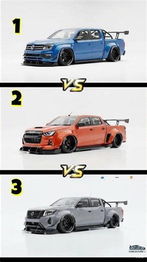 Volkswagen Amarok vs Isuzu D-Max V-Cross vs Nissan Navara Pro-4X